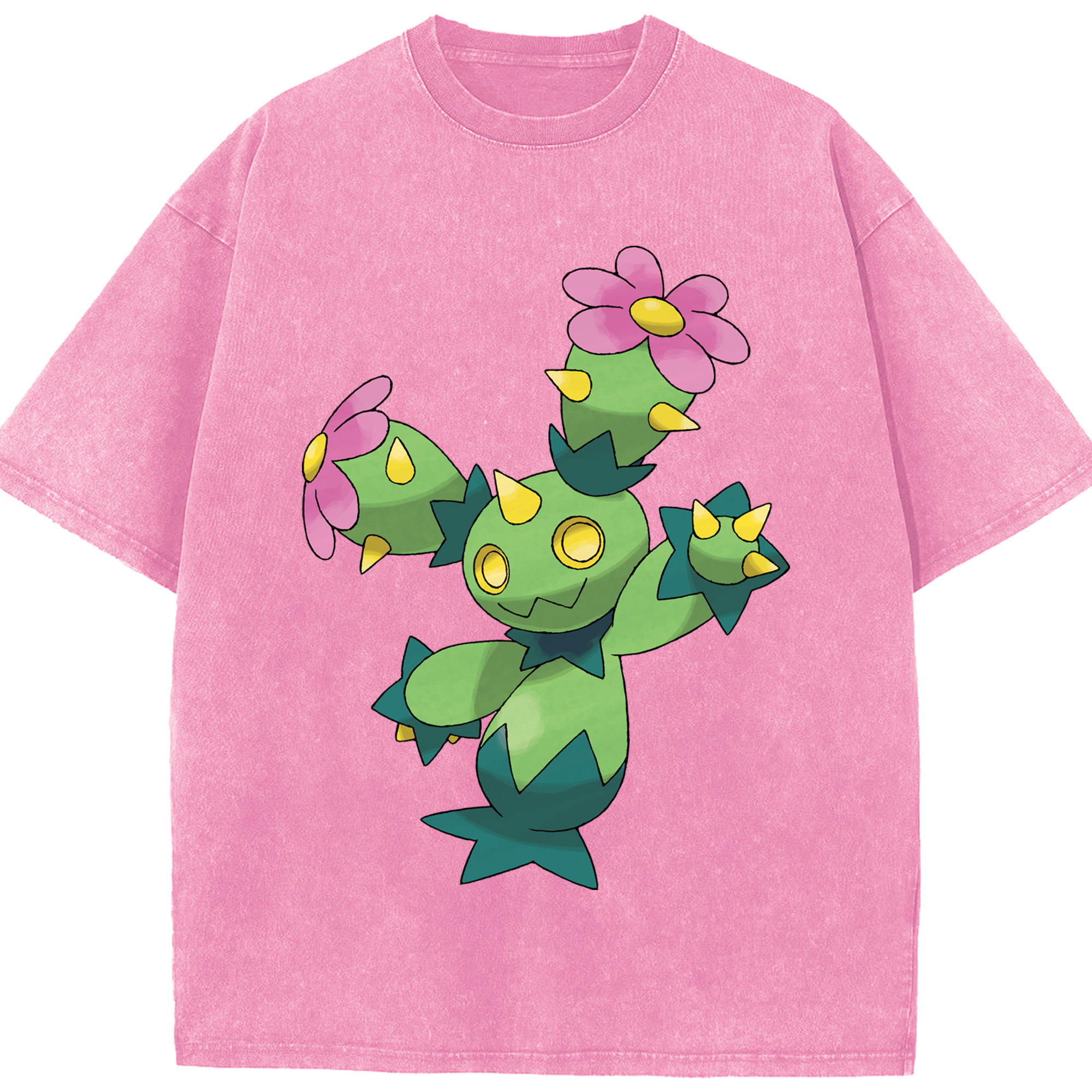 （画像用） ポケットモンスター Pokémon 綿100% ヴィンテージ風 半袖Tシャツ（フロントプリント）